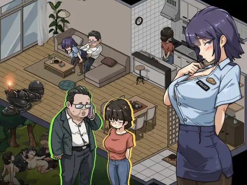 极道无赖EX 女警鮎川光 剧情分支 资料图